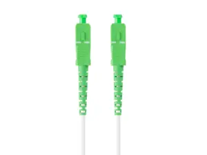 Lanberg Cable de Fibra Óptica SC 20m InfiniBand Blanco FO-SASA-SS21-0200-WH