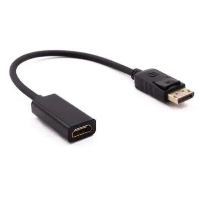 Nilox Cable Adaptador DisplayPort a HDMI Hembra Negro 15M