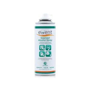 Ewent Spray De Alcohol Isopropílico 200ml Para Limpieza Y Desinfección