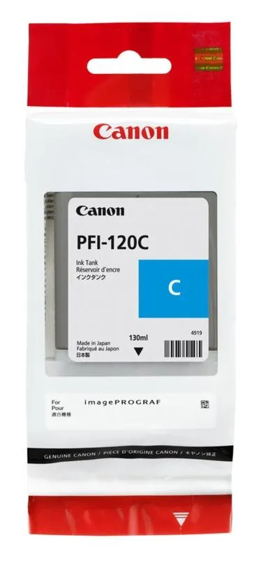 Canon PFI120 Cartucho de Tinta Original Cyan