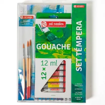 Talens Art Creation Set Témpera 12 Tubos 12ml Colores Surtidos