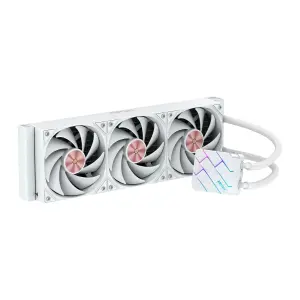 Abysm Oceanic TIDE 360 ARGB Kit Refrigeración Líquida 3 Ventiladores 120mm Blanco