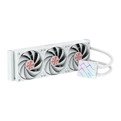 Abysm Oceanic TIDE 360 ARGB Kit Refrigeración Líquida 3 Ventiladores 120mm Blanco