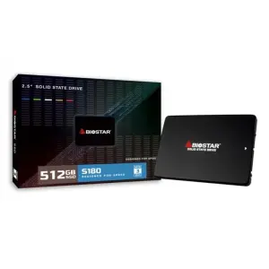 Biostar SSD S180 512GB 2.5" SATA III 6Gb/s 512MB Cache