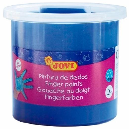 Jovi Pintura De Dedos  Estuche 5 Botes 125Ml Azul