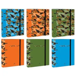 Mariola Carpeta Anillas Mixtas 4 x 40mm Carpeblock con Recambio 100H Camuflaje