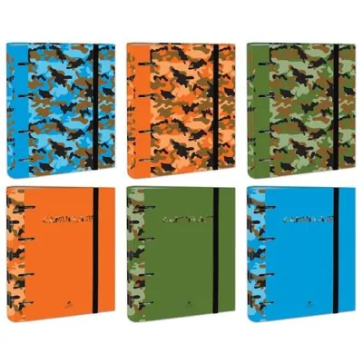Mariola Carpeta Anillas Mixtas 4 x 40mm Carpeblock con Recambio 100H Camuflaje