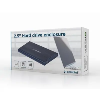 Gembird Carcasa Externa USB 2.0 para Disco Duro SATA 2.5" Mini USB 5pin