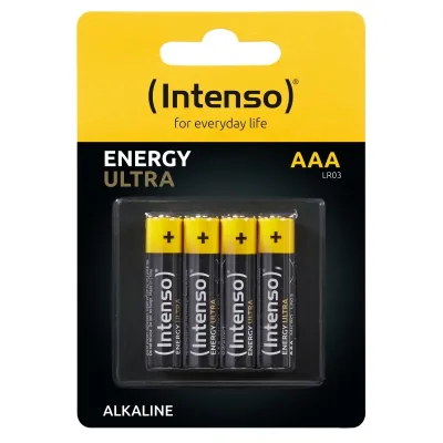 Intenso Pila Alcalina Energy Ultra AA Pack de 4 Unidades