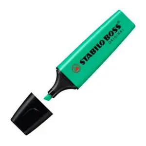 Stabilo Marcador Fluorescente Boss Original Azul Turquí