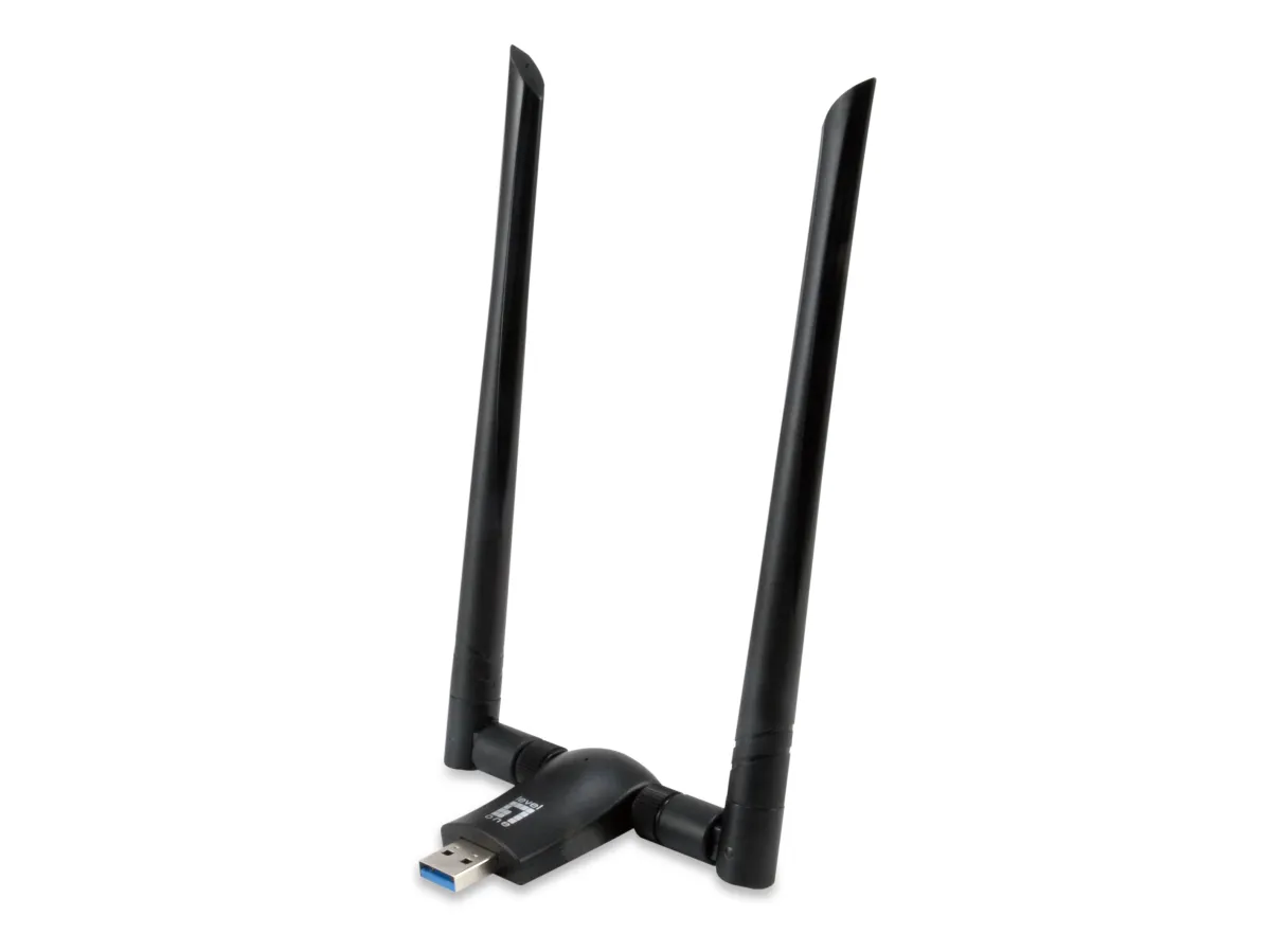 Usb Wifi Level One Wua-1810E Ac1200 - Conexión Rápida Y Estable