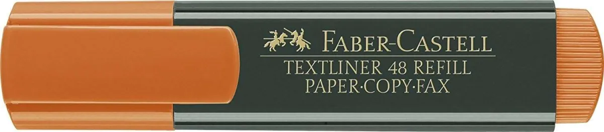 Faber Castell Textliner 48 Naranja - Marcador Fluorescente 48g