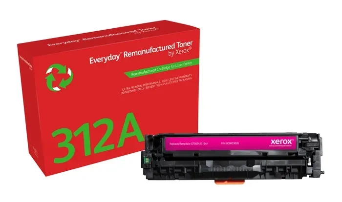 Xerox Everyday Hp Cf383A Magenta Cartucho De Toner Remanufacturado - Reemplaza 312A