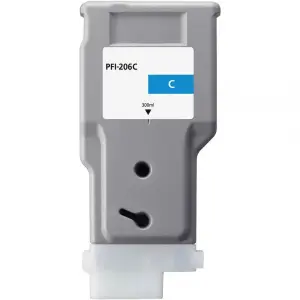 Canon PFI206 Cartucho de Tinta Pigmentada Cyan - PFI206C/5304B001