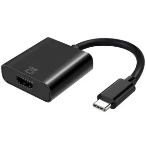 Aisens Convertidor USB-C a HDMI 4K@60Hz 15cm Negro