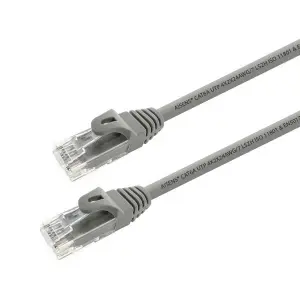 Aisens Cable De Red RJ45 LSZH Cat.6A 500MHz UTP AWG24 Gris 1.0M