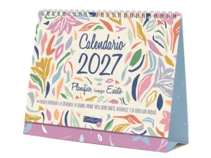 Finocam Talkual Calendario de Sobremesa Anual 2027 Mes Vista 210x150mm Espiral Doble