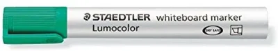 Staedtler Lumocolor 351 Marcador para Pizarra Blanca Verde - Punta Biselada 2-5mm