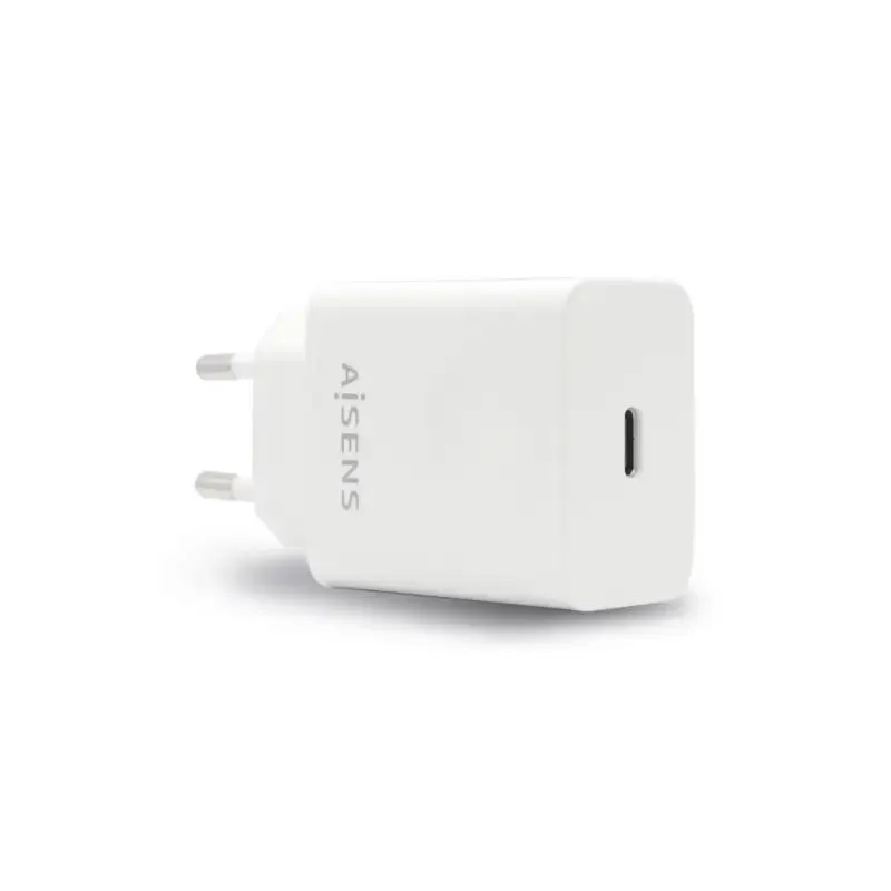 Aisens Cargador USB-C PD 3.0 20W 1 Puerto Color Blanco