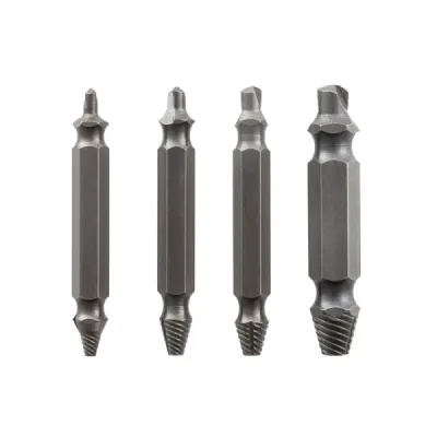 InnovaGoods Brocas Para Extraer Tornillos - Acero Templado - 4 Piezas - Universal