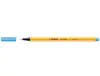 Stabilo Point 88 Rotulador Punta Fina 0.4 mm Tinta Agua Color Azul Celeste