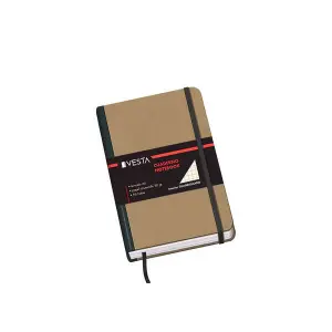 Dohe Cuaderno Cartone 96 Hojas 80gr Tapa Tres Piezas Cierre Gomas Cinta Registro