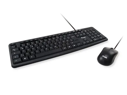 Equip Teclado y Mouse USB Color Negro