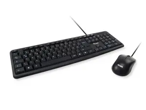 Equip Teclado y Mouse USB Color Negro