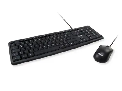 Equip Teclado y Mouse USB Color Negro