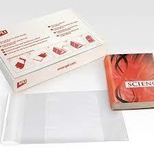 Apli Forro De Libros Con Solapa Ajustable 295Mm Pvc 130 Micras Caja 100 Ud