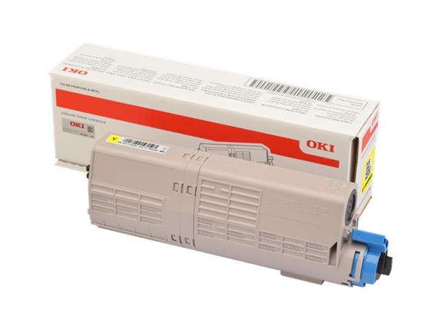 Oki C532Dn/C542Dn/Mc573Dn/Mc563Dn Amarillo Cartucho De Toner Original - 46490401