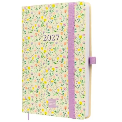 Finocam Agenda Capri 16M F4-118X168Mm Svh Tapa Blanda Poliuretano Happy 2026-2027