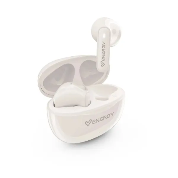 Energy Sistem PopBuds Auriculares True Wireless Bluetooth 6.0 20h Autonomía Blanco