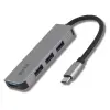 iggual Hub USB 3.0 Tipo C con 4 Puertos USB-A 3.0