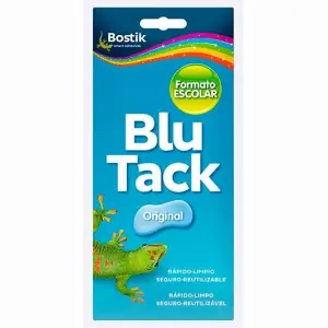 Bostik Blu Tack Original Masilla Adhesiva Reutilizable 90g Azul