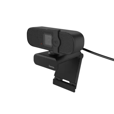 HAMA Webcam C-400 FHD 360º con Tapa para Objetivo