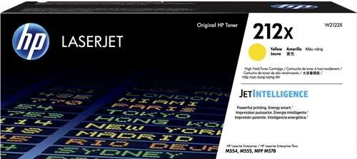 Hp W2122X Amarillo Cartucho De Toner Original - 212X