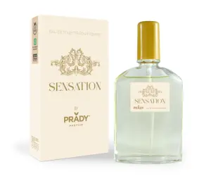 Prady Colonia de Mujer Sensation - Frasco de 90 ml - Spray Pulverizador