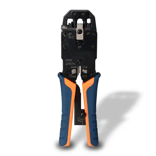 Aisens Tenaza Metálica Crimpadora RJ10/R11/RJ12/RJ45 Negra