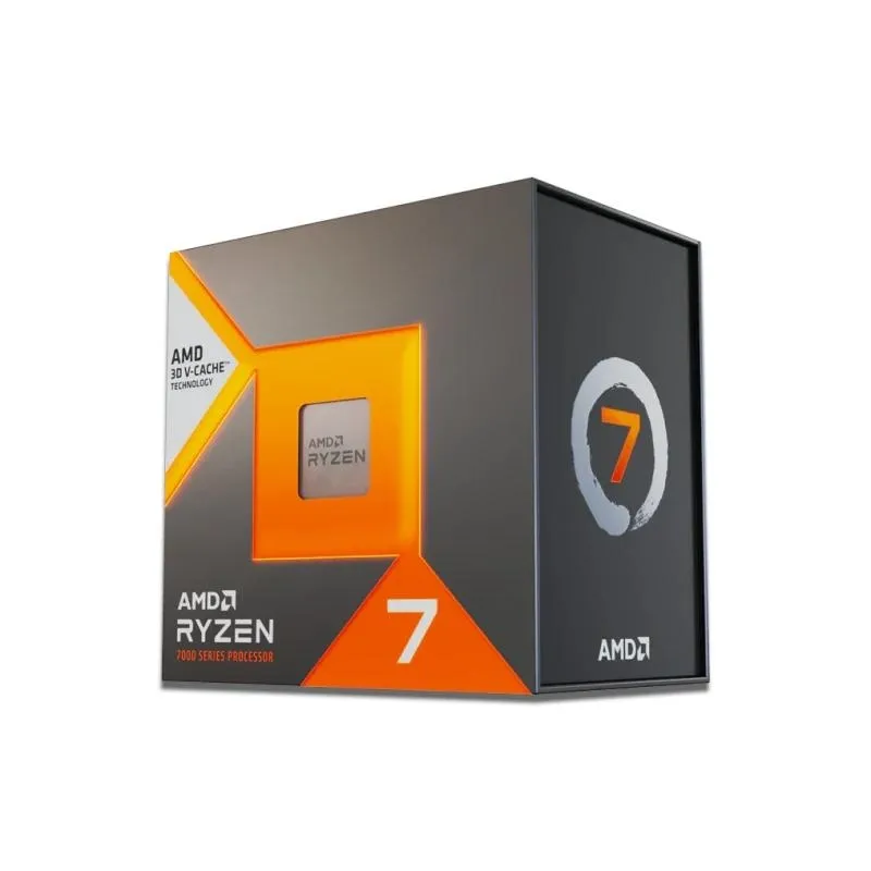 AMD Ryzen 7 7800X3D CPU 4.2 GHz - 5.0 GHz 8 Cores 96MB Cache 120W
