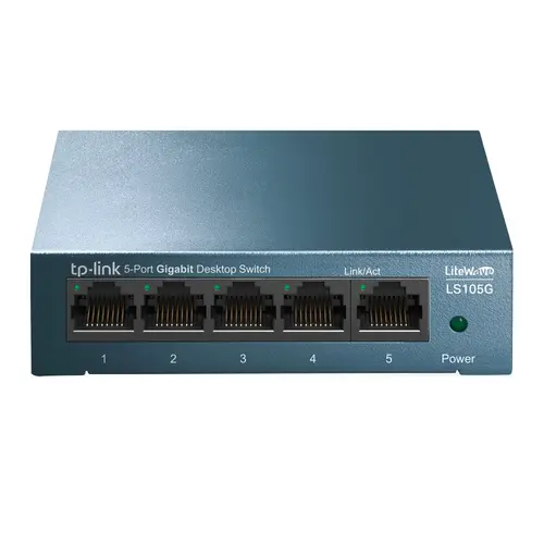 Switch No Gestionable Tp-Link Ls105G Litewave 5P Giga Sobremesa Carcasa Metal No Rack