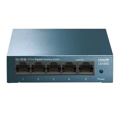 TP-LINK LS105G Litewave Switch No Gestionable 5 Puertos Gigabit Sobremesa Metal