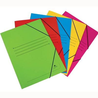 Mariola Carpeta Con Gomas Cartón Mate 500Gr  Solapa 4º Colores Surtidos