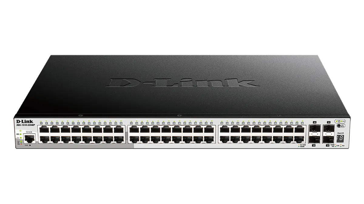SWITCH SEMIGESTIONABLE D-LINK STACKABLE DGS-1510-20/E 16P GIGA + 2P GIGA COMBO + 2P 10G SFP+