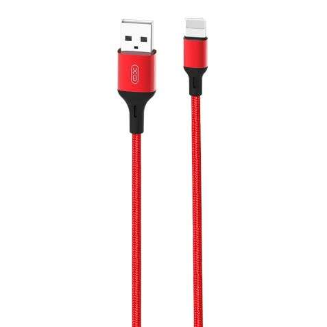 Xo Cable Nb143 Cordon Usb - Lightning - 2.4A - 2M - Color Rojo