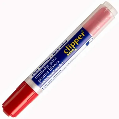 Alpino Rotulador Pizarra Blanca Liquid Clipper Sin Olor Rojo