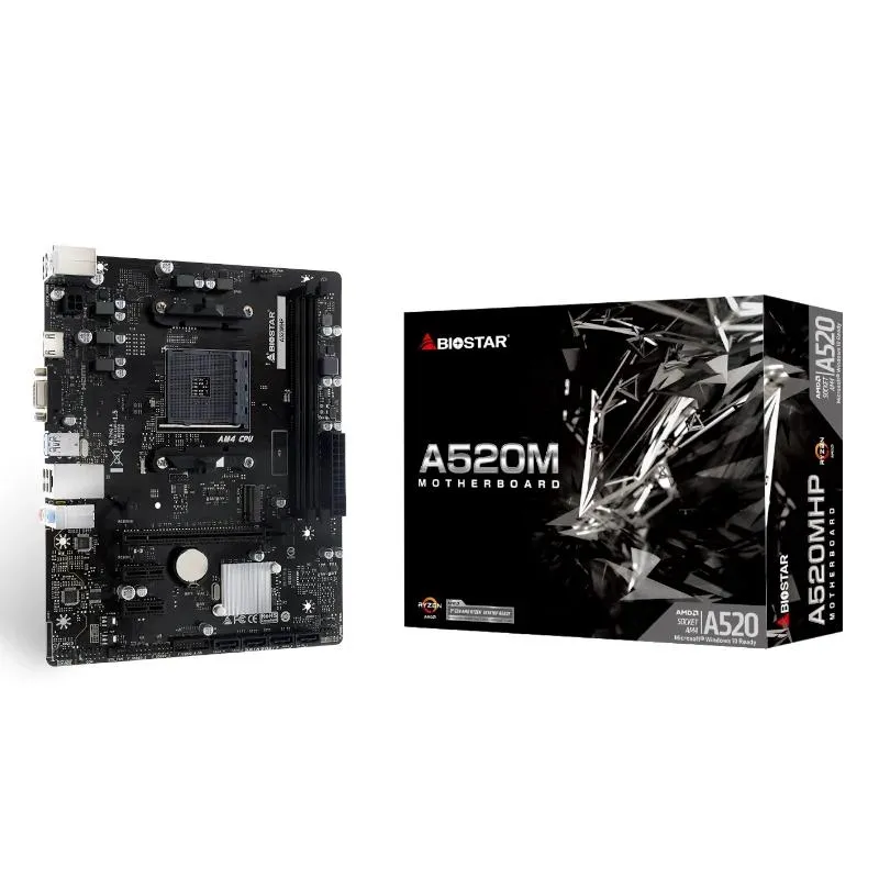 Biostar Placa Base A520Mhp Matx Am4