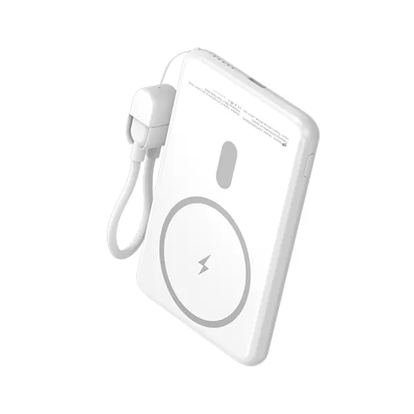 Leotec Power Bank Inalámbrico 5000mAh 20W Blanco