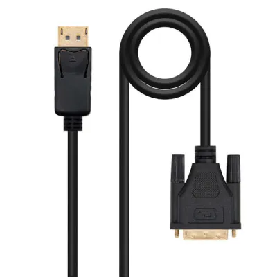 Nanocable Cable Conversor DisplayPort a DVI Macho - 1.0m - Negro