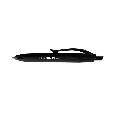 Milan P1 Touch Mini Bolígrafo Retráctil 1mm Punta Redonda Tinta Negra
